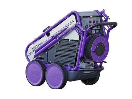 Автономный аппарат сверхвысокого давления wheel jet 18 500 -18-0-p