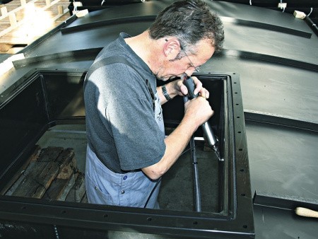 Ручной аппарат горячего воздуха DIODE S - сварка пластиковых конструкций